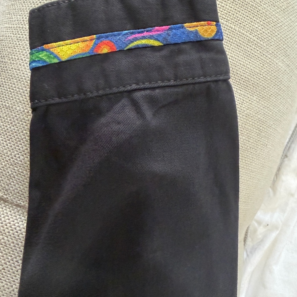 Lola Black Coat with Vibrant Embroidery - Picture 9 of 9